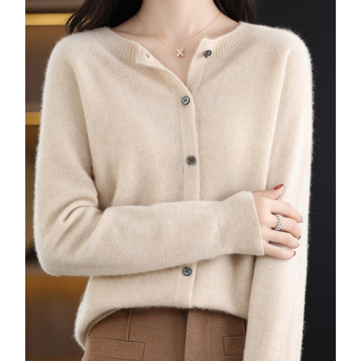 Matilda Button Front Cardigan