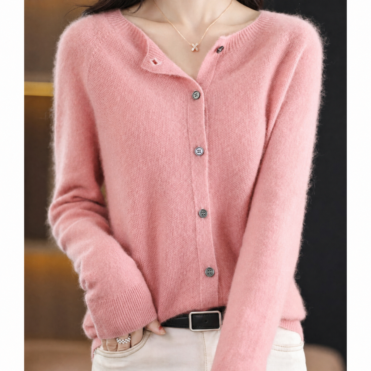 Matilda Button Front Cardigan