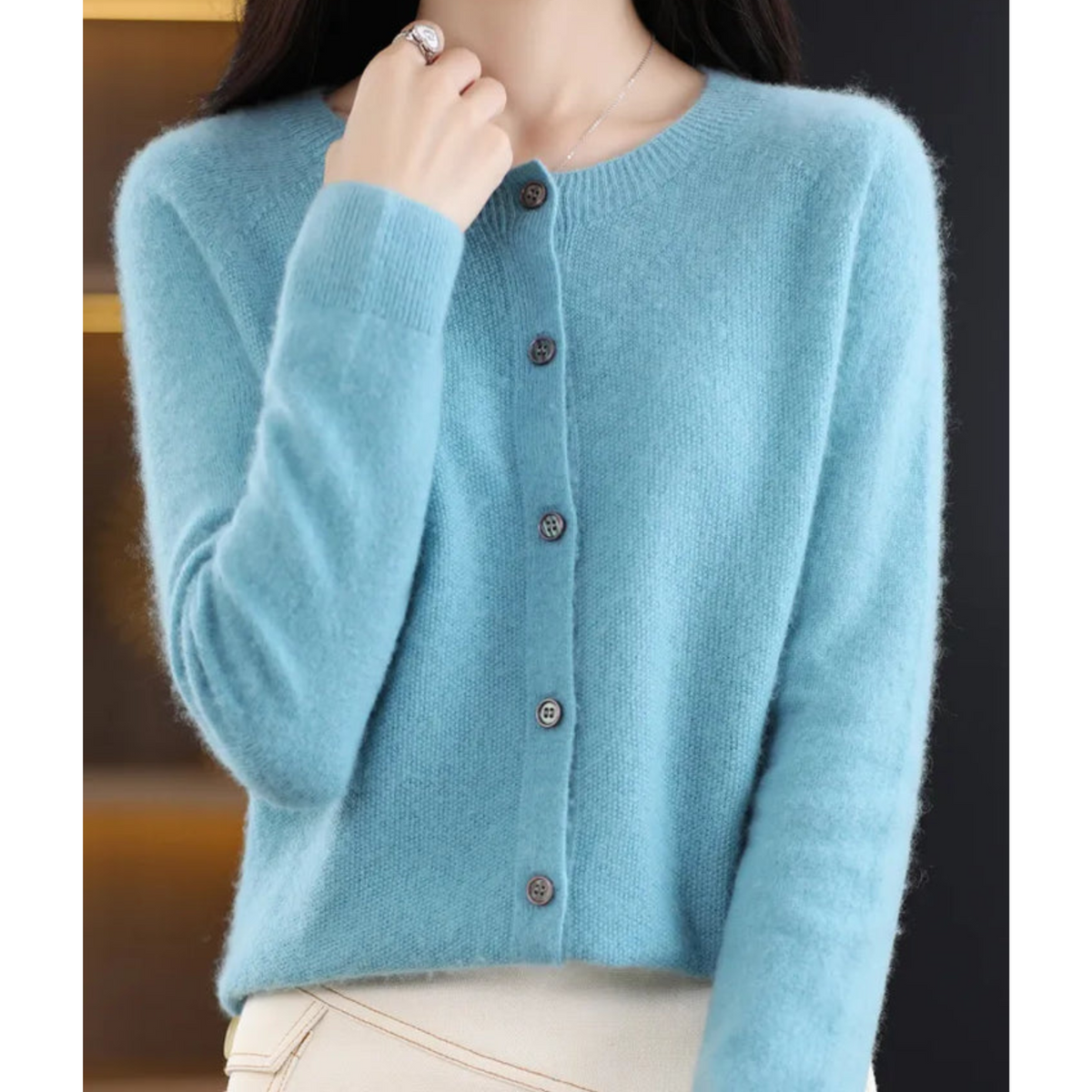 Matilda Button Front Cardigan