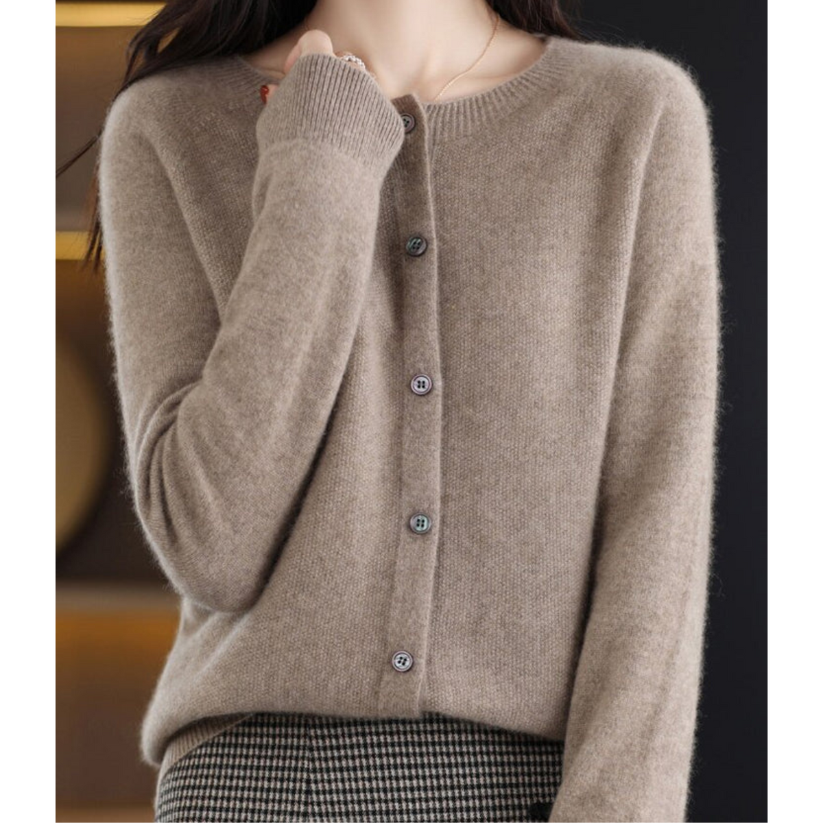 Matilda Button Front Cardigan