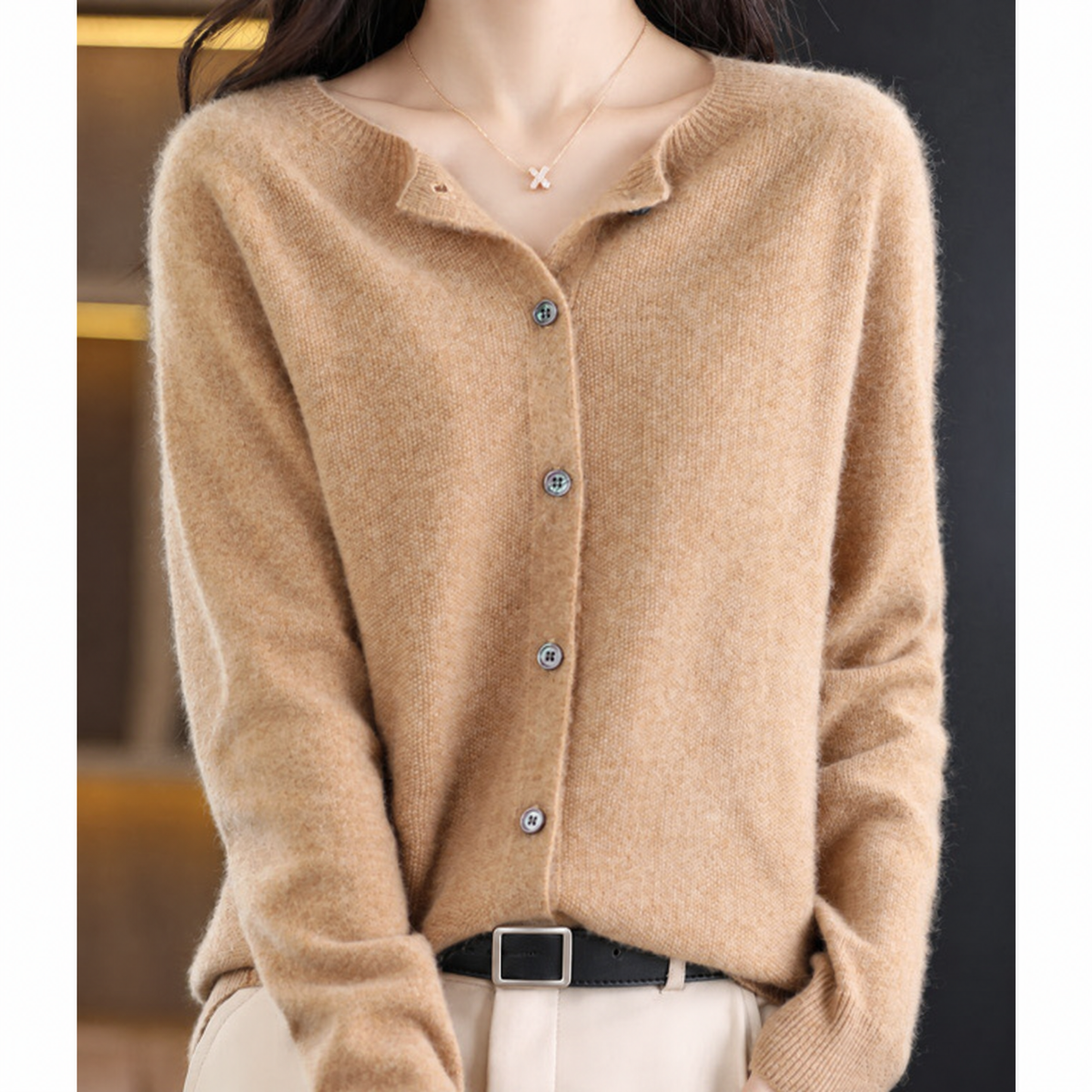 Matilda Button Front Cardigan
