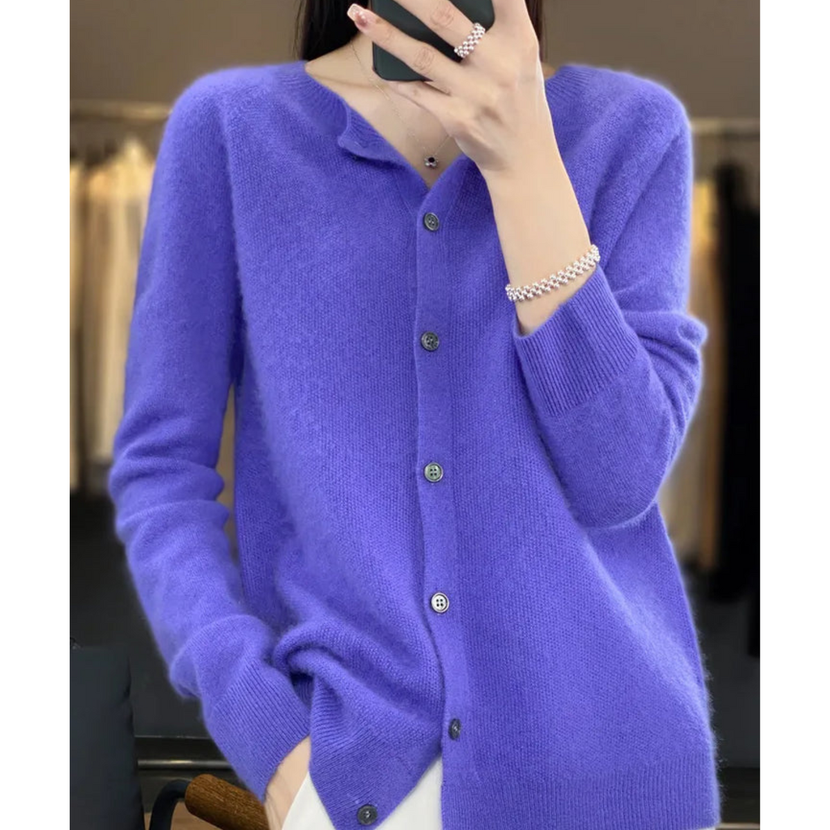 Matilda Button Front Cardigan