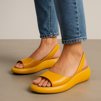 Sable Cushioned Footbed Sandals