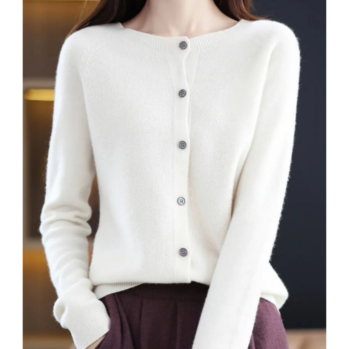 Matilda Button Front Cardigan