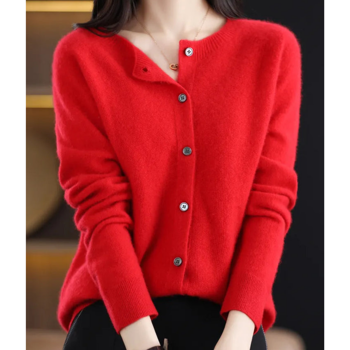 Matilda Button Front Cardigan