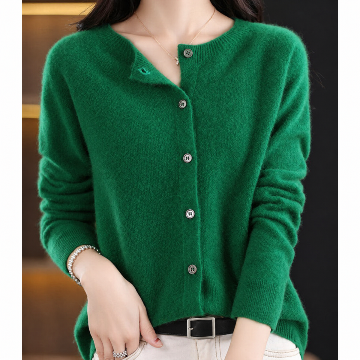 Matilda Button Front Cardigan