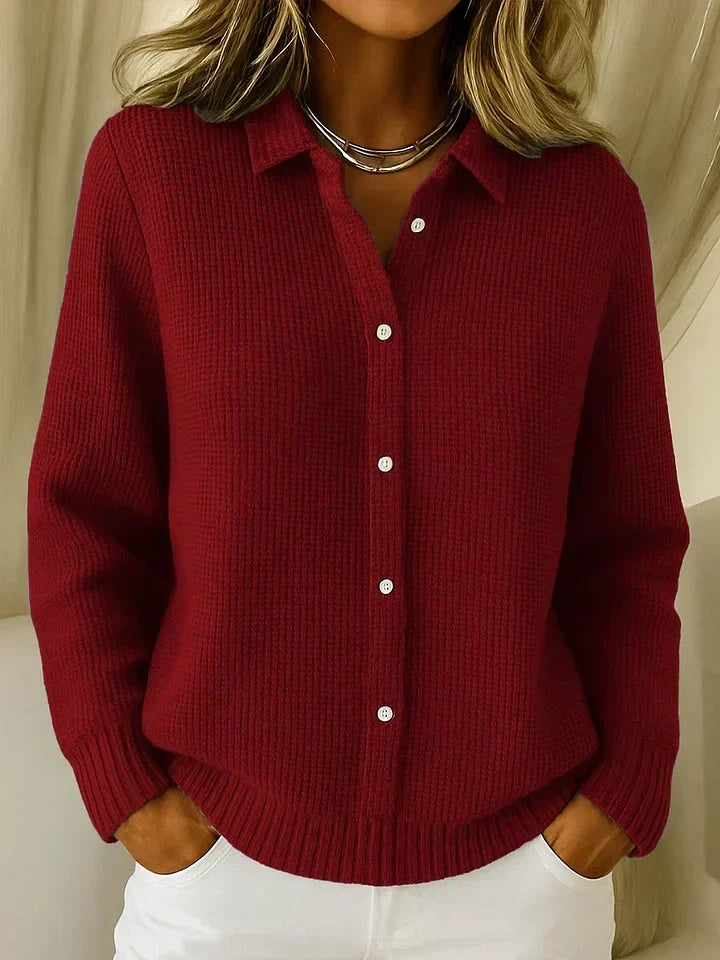 Isabel Button Front Cardigan