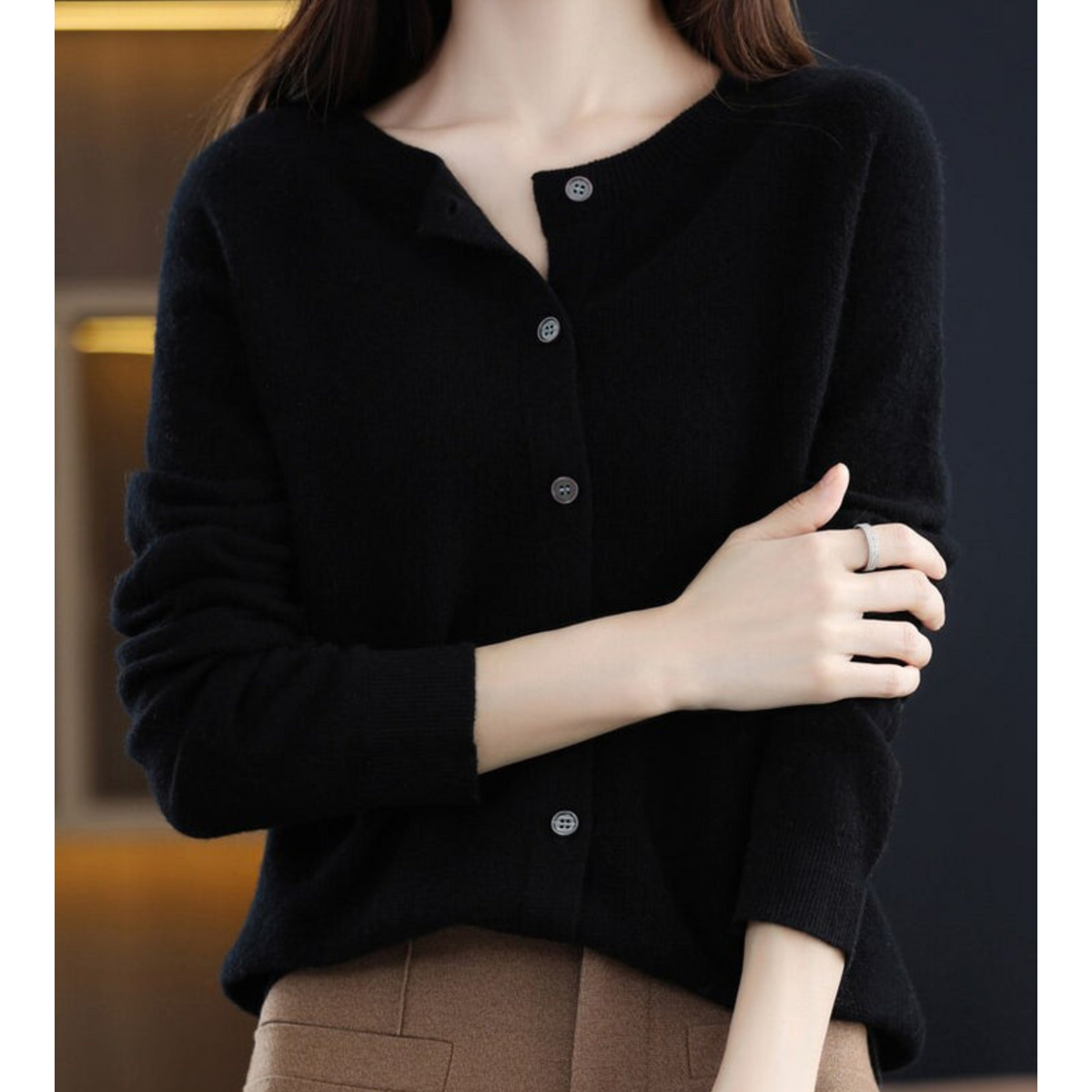 Matilda Button Front Cardigan