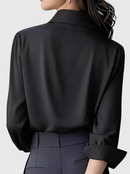 Annelise Point Collar Blouse
