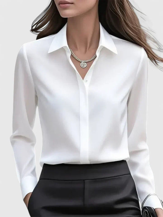 Annelise Point Collar Blouse