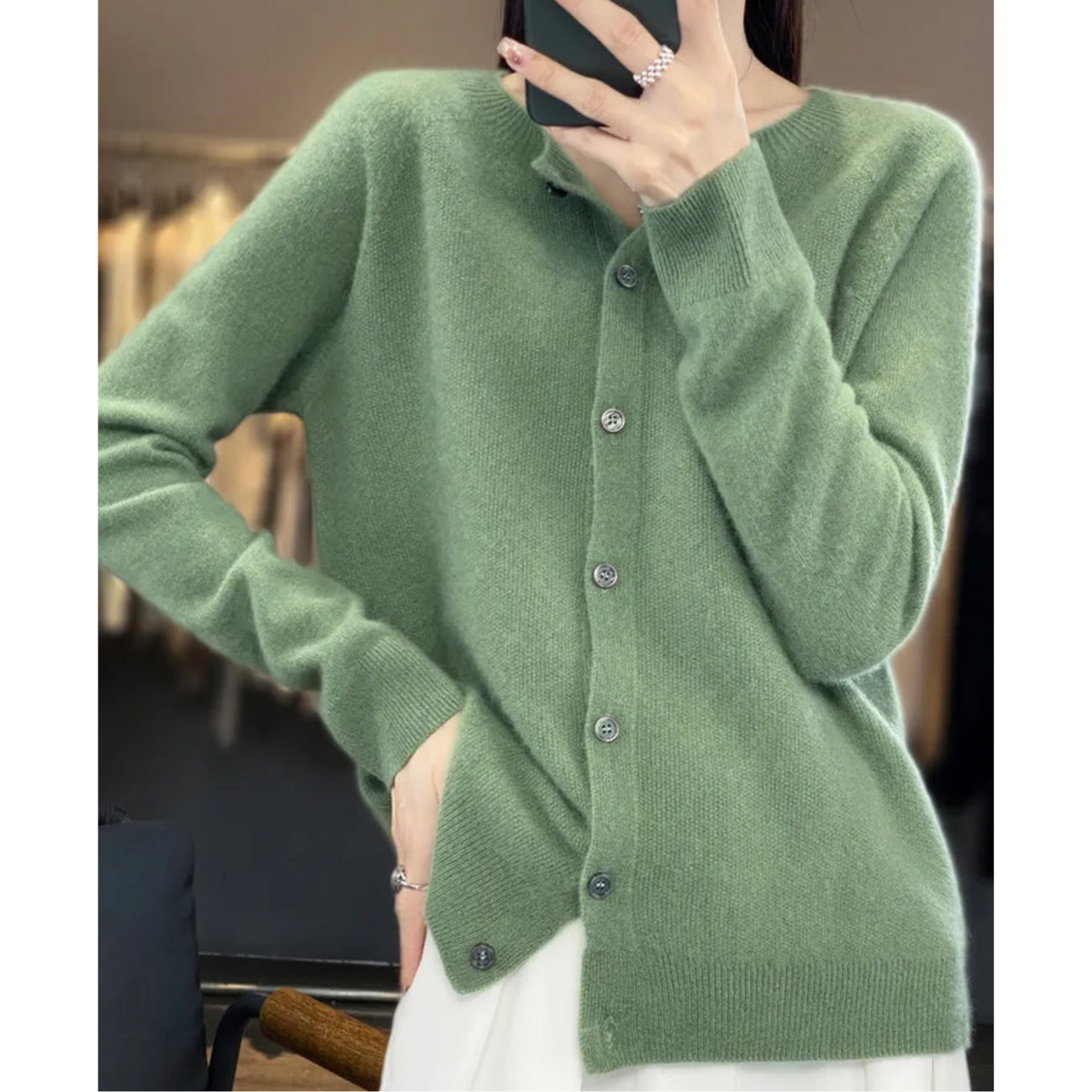 Matilda Button Front Cardigan