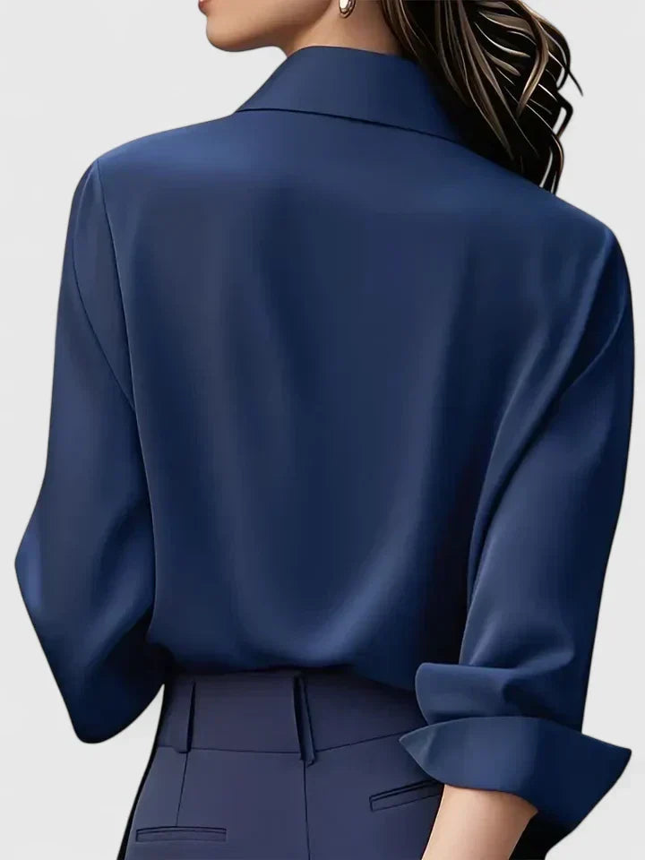 Annelise Point Collar Blouse