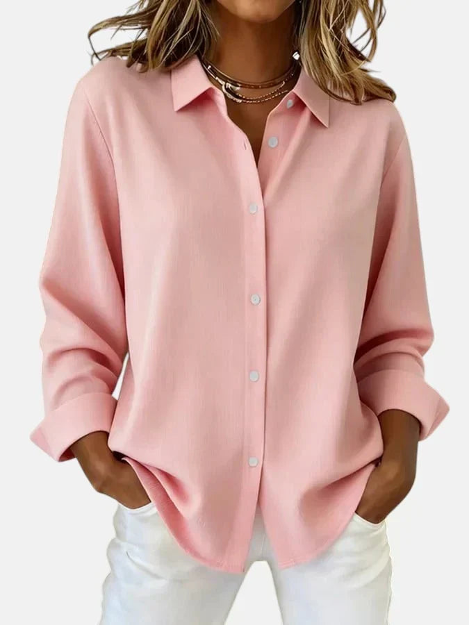 Poppy Fluid Drape Blouse