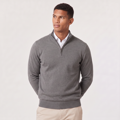 Keaton Quarter-Zip Sweater
