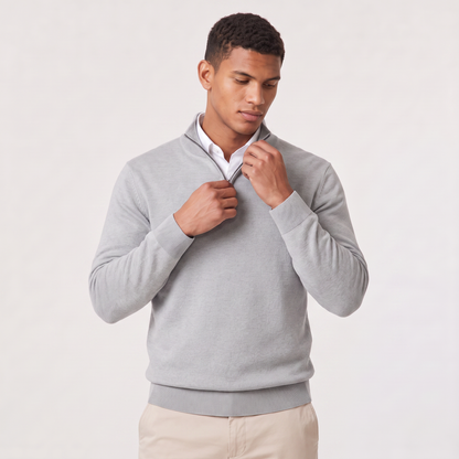 Keaton Quarter-Zip Sweater
