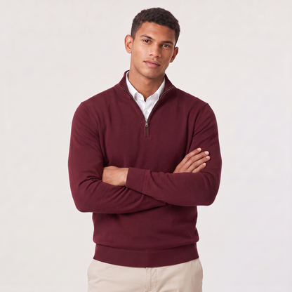 Keaton Quarter-Zip Sweater