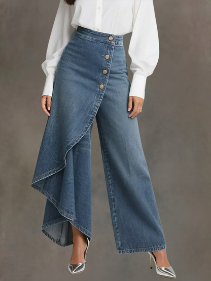 Romy High Waist Wide-Leg Pants