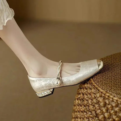 Juliet Braided Strap Mary Janes