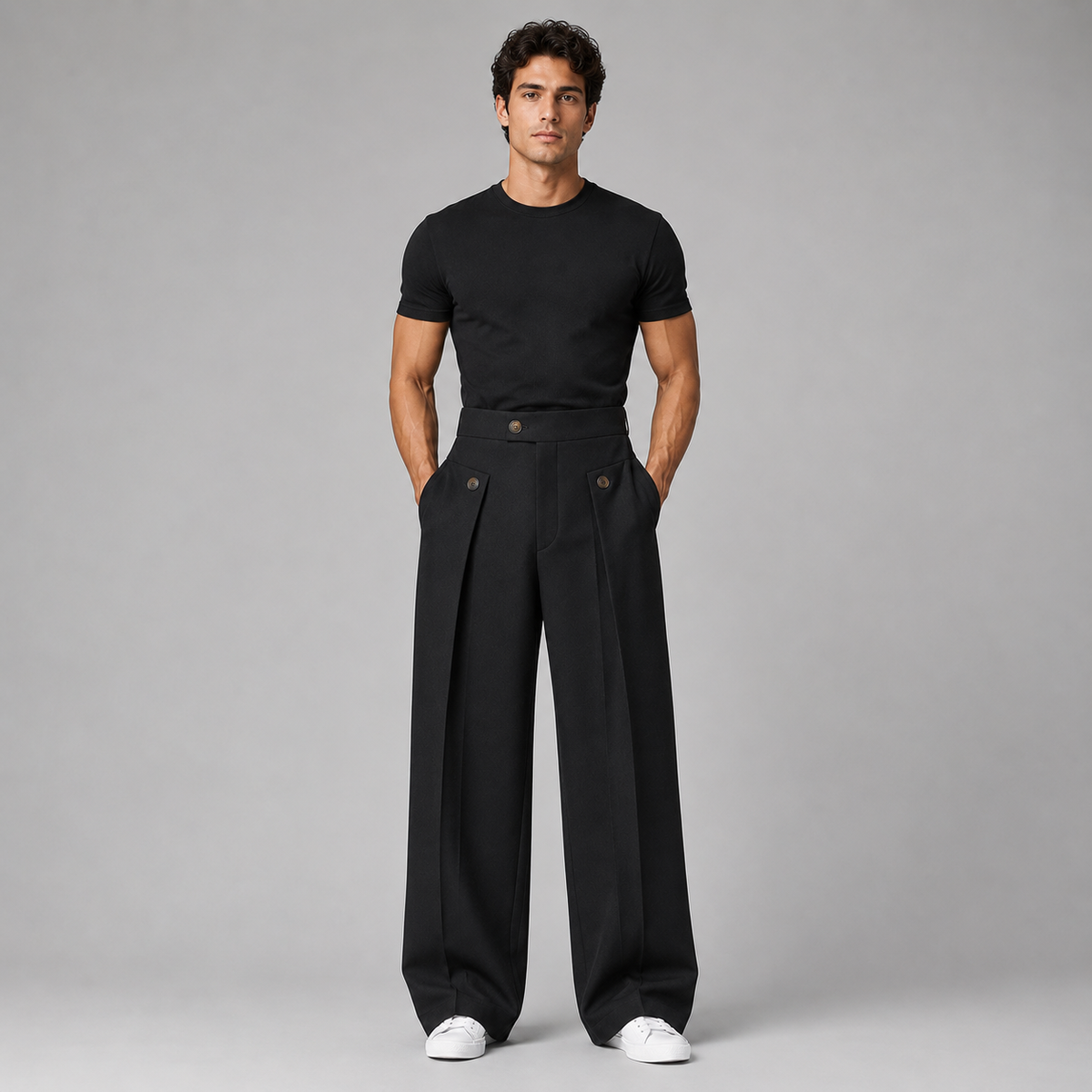 Abbott Wide Leg Trousers