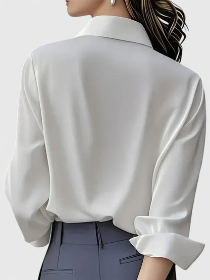 Annelise Point Collar Blouse