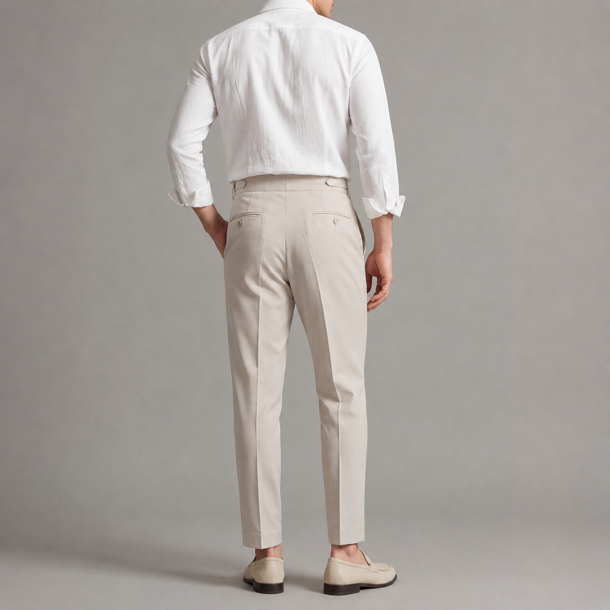 Brennan Front Pleat Trousers