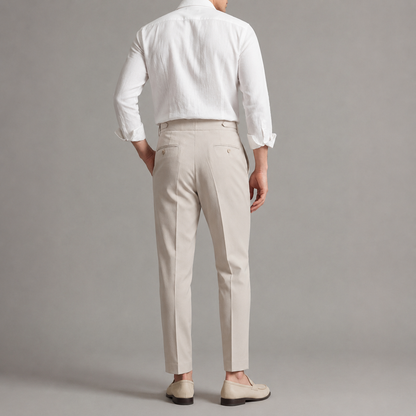 Brennan Front Pleat Trousers