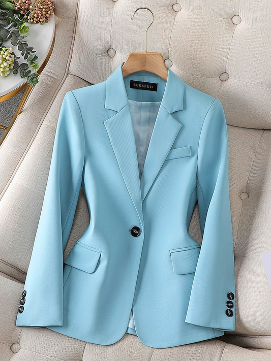 Delia Single Button Blazer