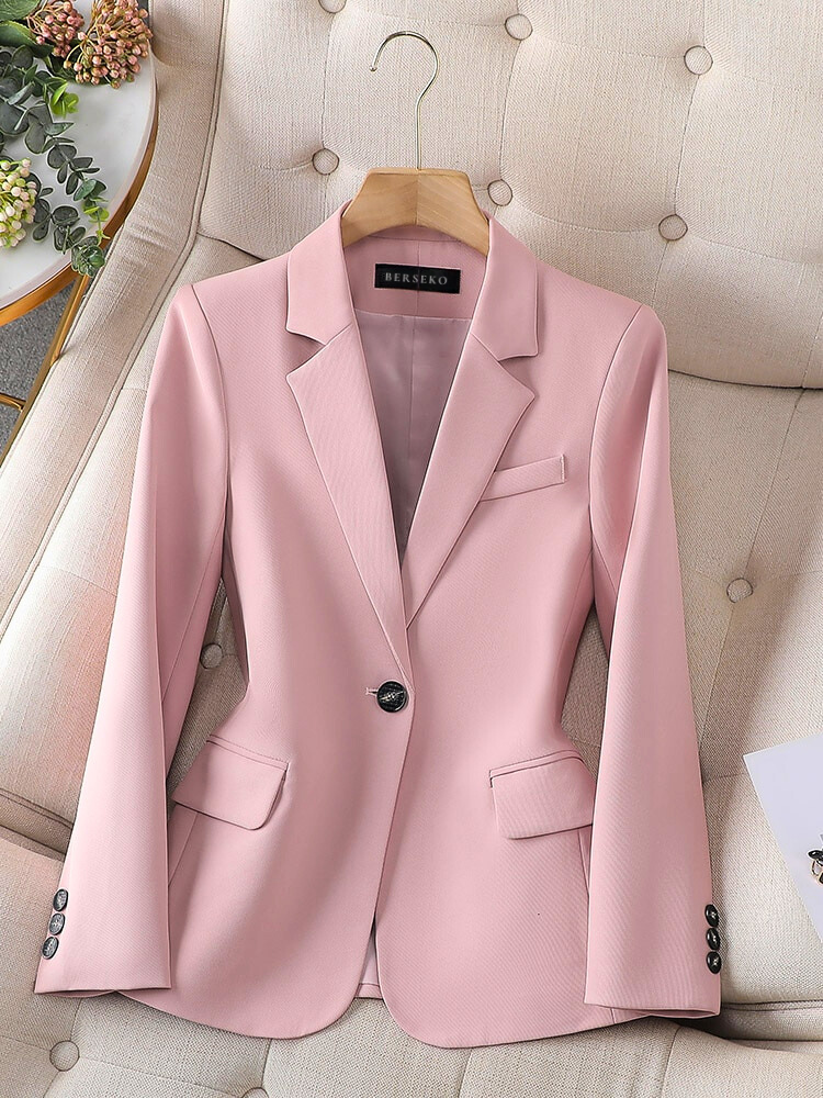 Delia Single Button Blazer