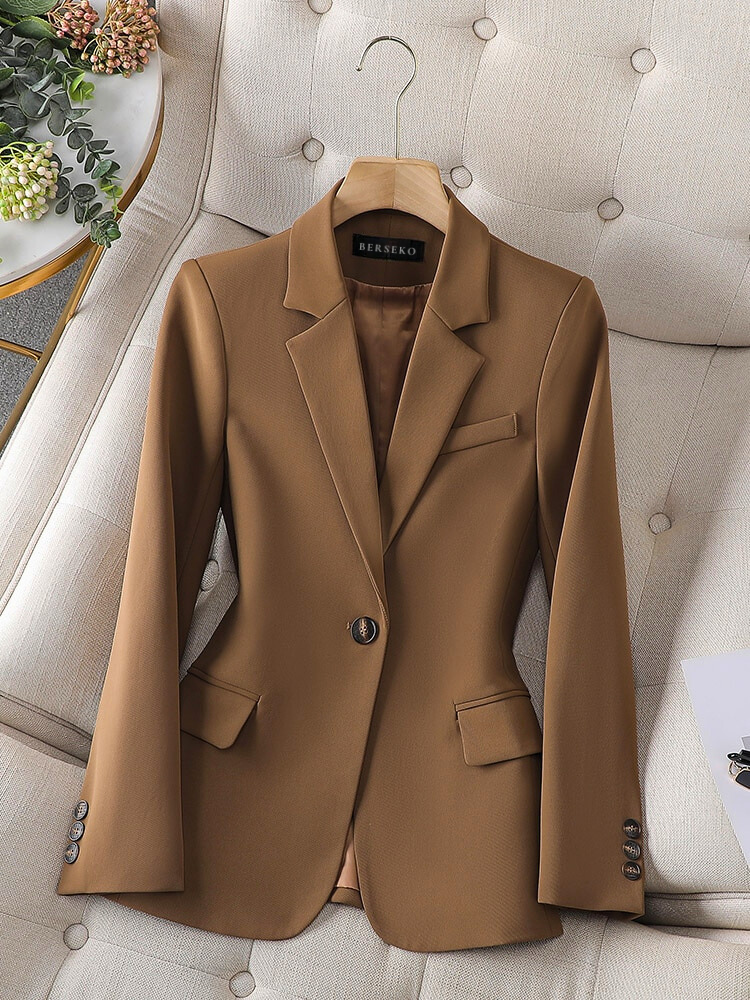 Delia Single Button Blazer
