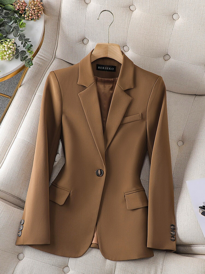 Delia Single Button Blazer