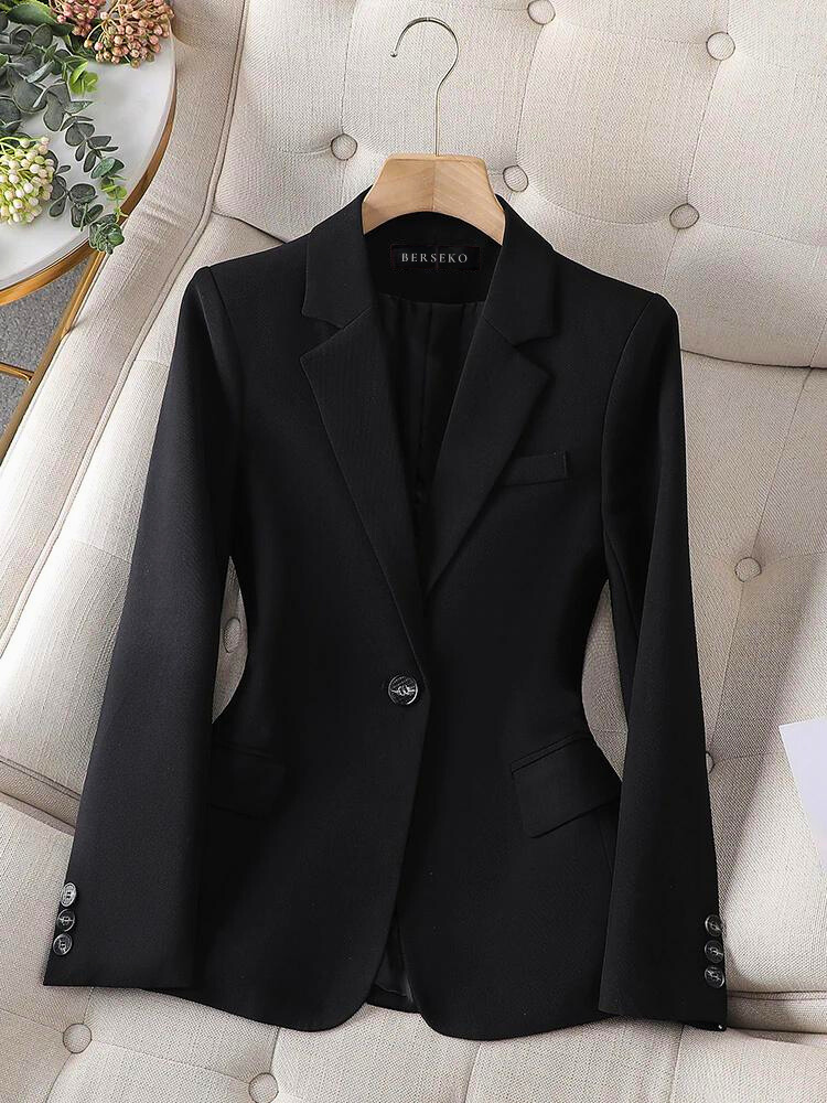 Delia Single Button Blazer