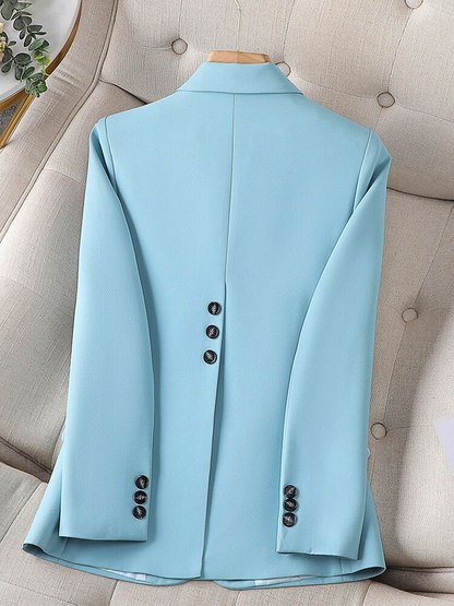 Delia Single Button Blazer
