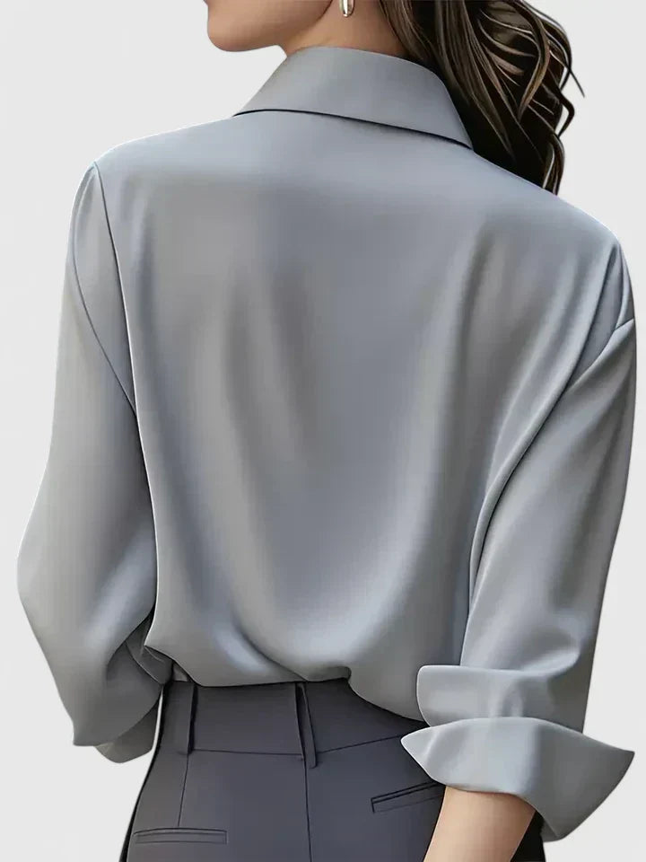 Annelise Point Collar Blouse