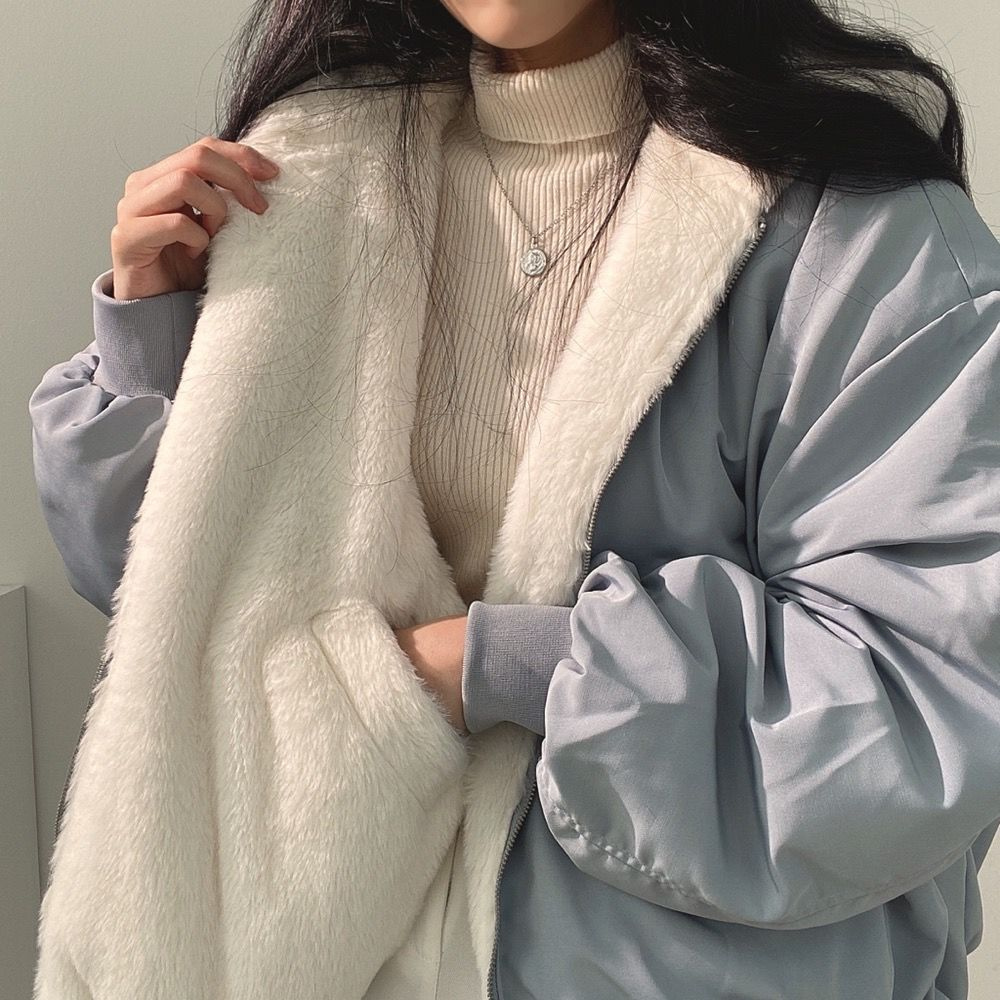 Elspeth Reversible Hooded Coat