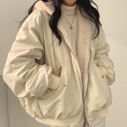 Elspeth Reversible Hooded Coat