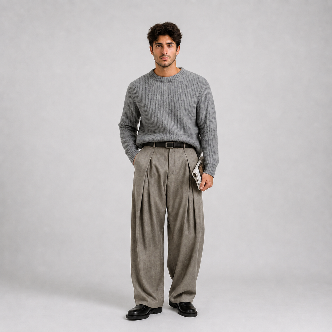 Fraser Pleated Front Trousers