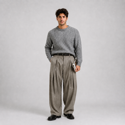 Fraser Pleated Front Trousers