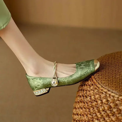 Juliet Braided Strap Mary Janes