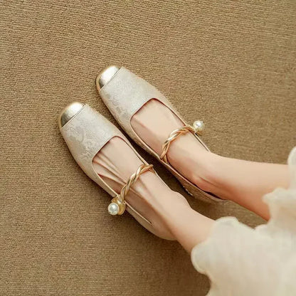 Juliet Braided Strap Mary Janes