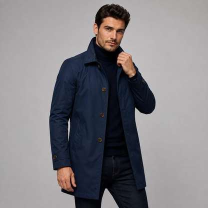 Hugo Longline Button Coat
