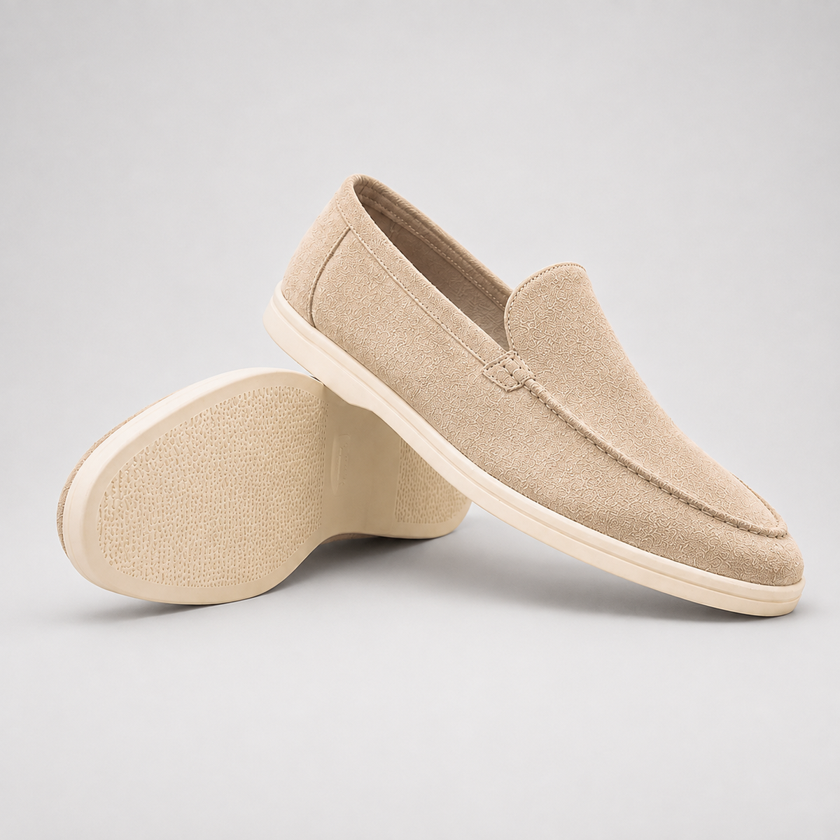Ivor Suede Look Loafers