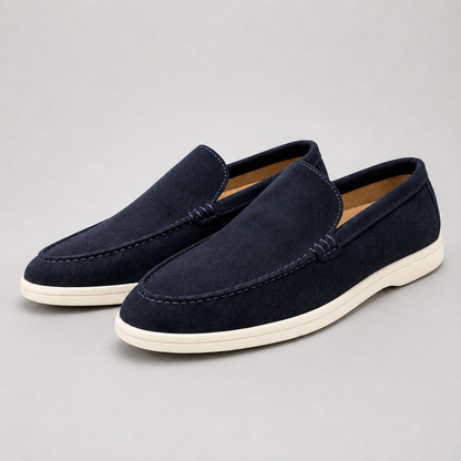 Ivor Suede Look Loafers