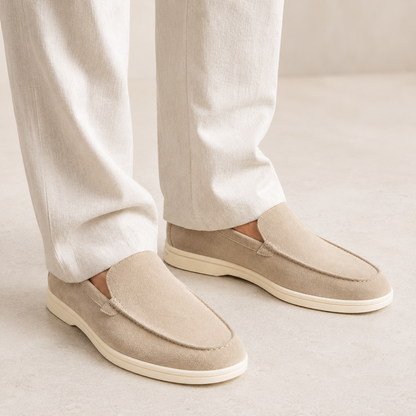 Ivor Suede Look Loafers