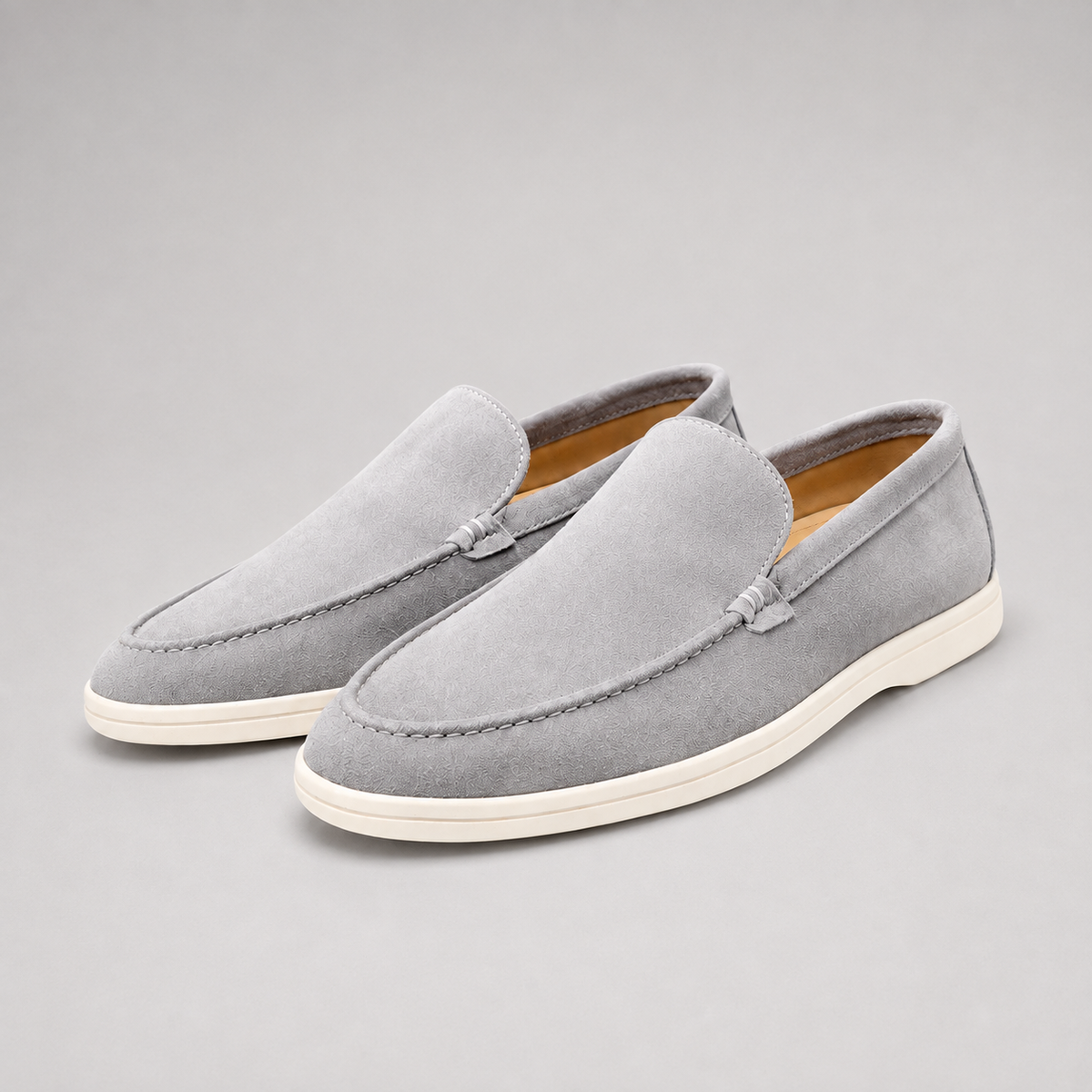 Ivor Suede Look Loafers