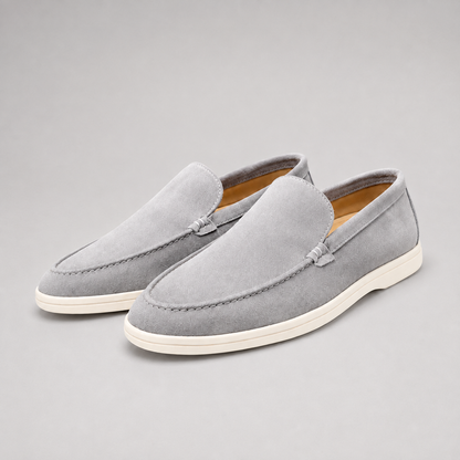Ivor Suede Look Loafers