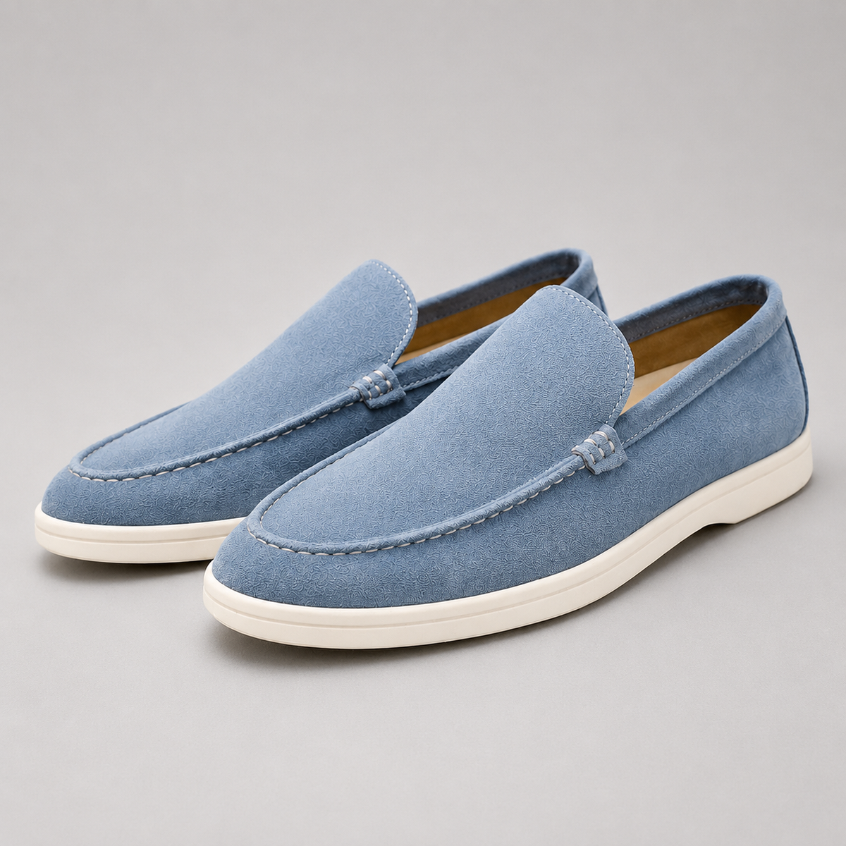 Ivor Suede Look Loafers