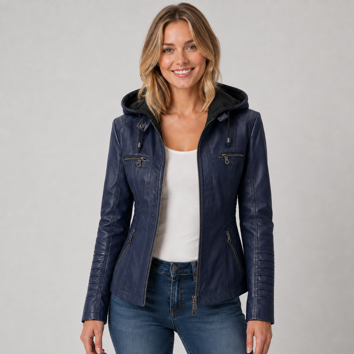 Jolie Detachable Hood Jacket