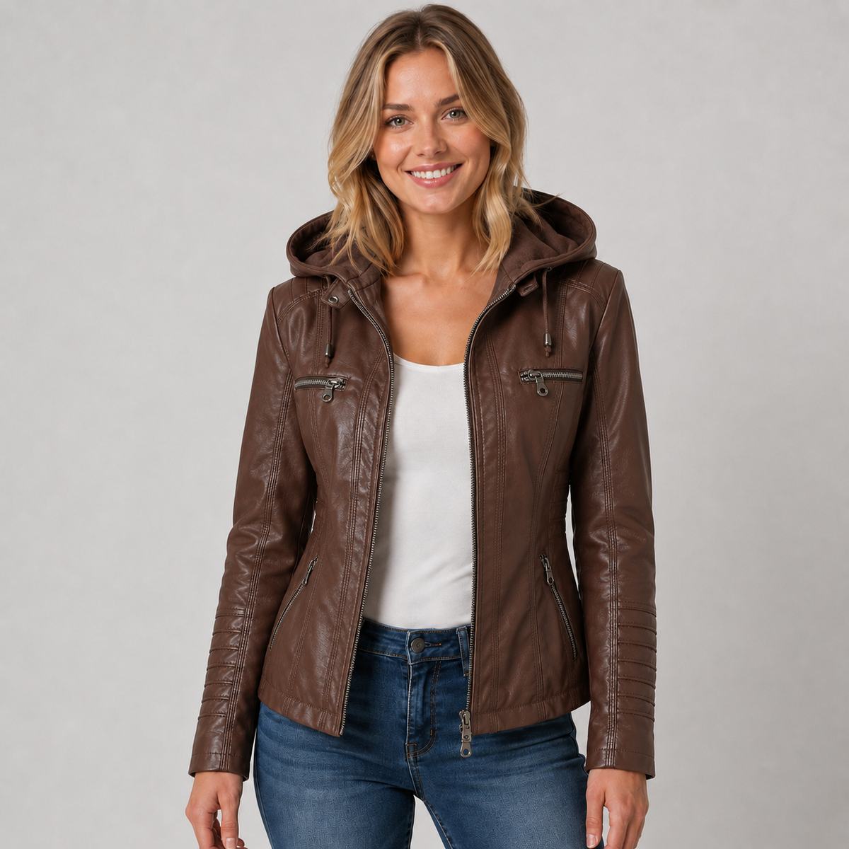 Jolie Detachable Hood Jacket