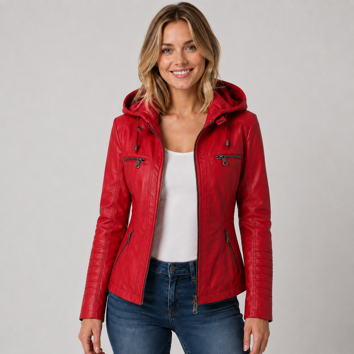 Jolie Detachable Hood Jacket