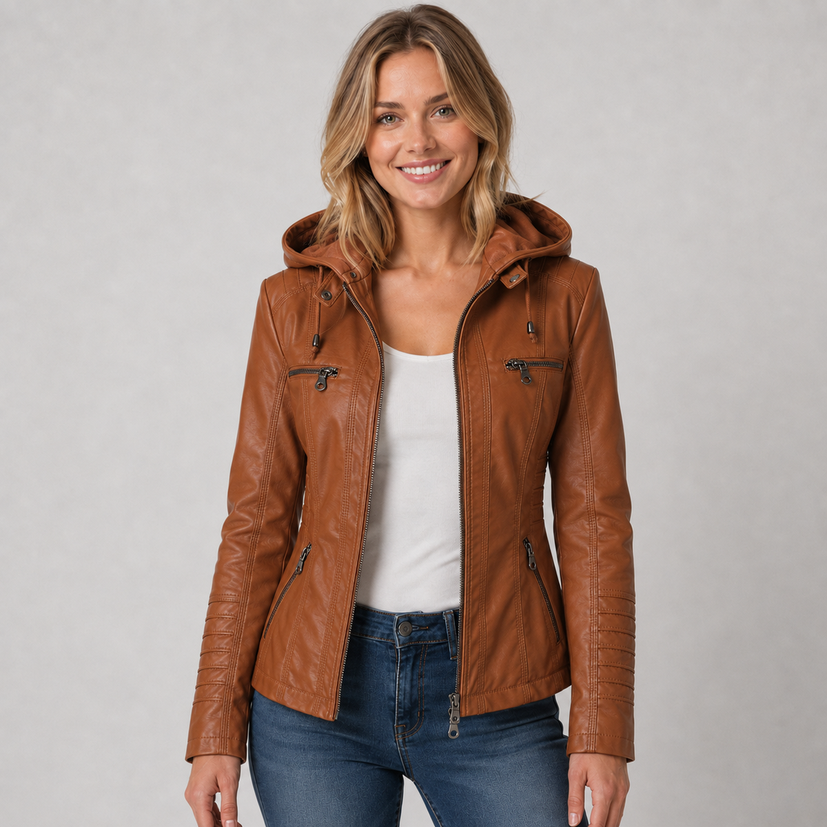 Jolie Detachable Hood Jacket
